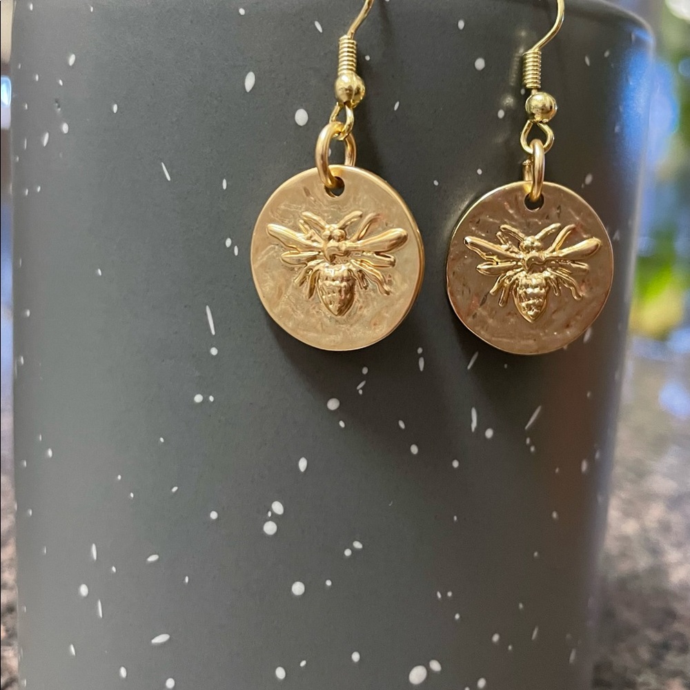 Bee earrings